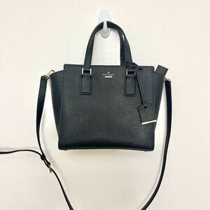 KATE SPADE NEW YORK Cameron Street Small Hayden Satchel in Black